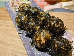 金枪鱼泡菜饭团-冰川延边料理·炭烤串(原小木屋店)