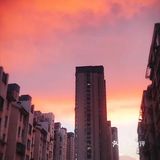 红遍朋友圈的火烧云！