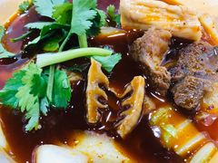红烧牛肉刀削-华兴街自力面店