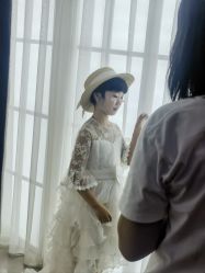 -海岸风光儿童摄影