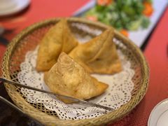 薯茸青豆炸三角-Bombay Grill印度餐厅