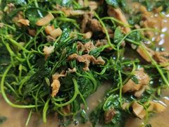 蚌肉金花菜-长廊饭店(锦溪古镇店)