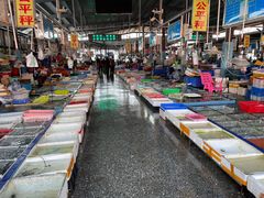 -霞涌市场海鲜摆卖区