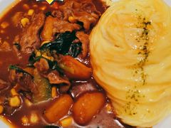 肥牛咖喱蛋包饭-池奈·咖喱蛋包饭(熙地港店)