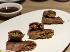 薄烧蒜香牛肉卷-小山日本料理(兴业太古汇店)