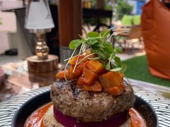美式芥末芝士辣汉堡-Let'sBURGERplus·非常创意汉堡(三里屯店)