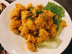 咸蛋黄牛蛙-三酉星·枫·山風与野菜(上海总店)