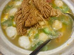 丝瓜烧馓子-永安鱼庄·镇江菜(丁卯店)