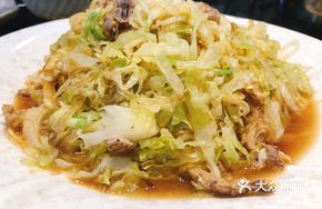 Shrimp and Pickled Cabbage Noodles
