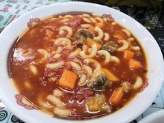番茄牛腩通粉-七爷清汤腩·港式茶餐厅(世博店)
