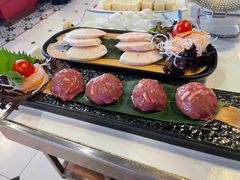 手打牛筋丸-鲜牛记潮汕牛肉火锅(双井店)