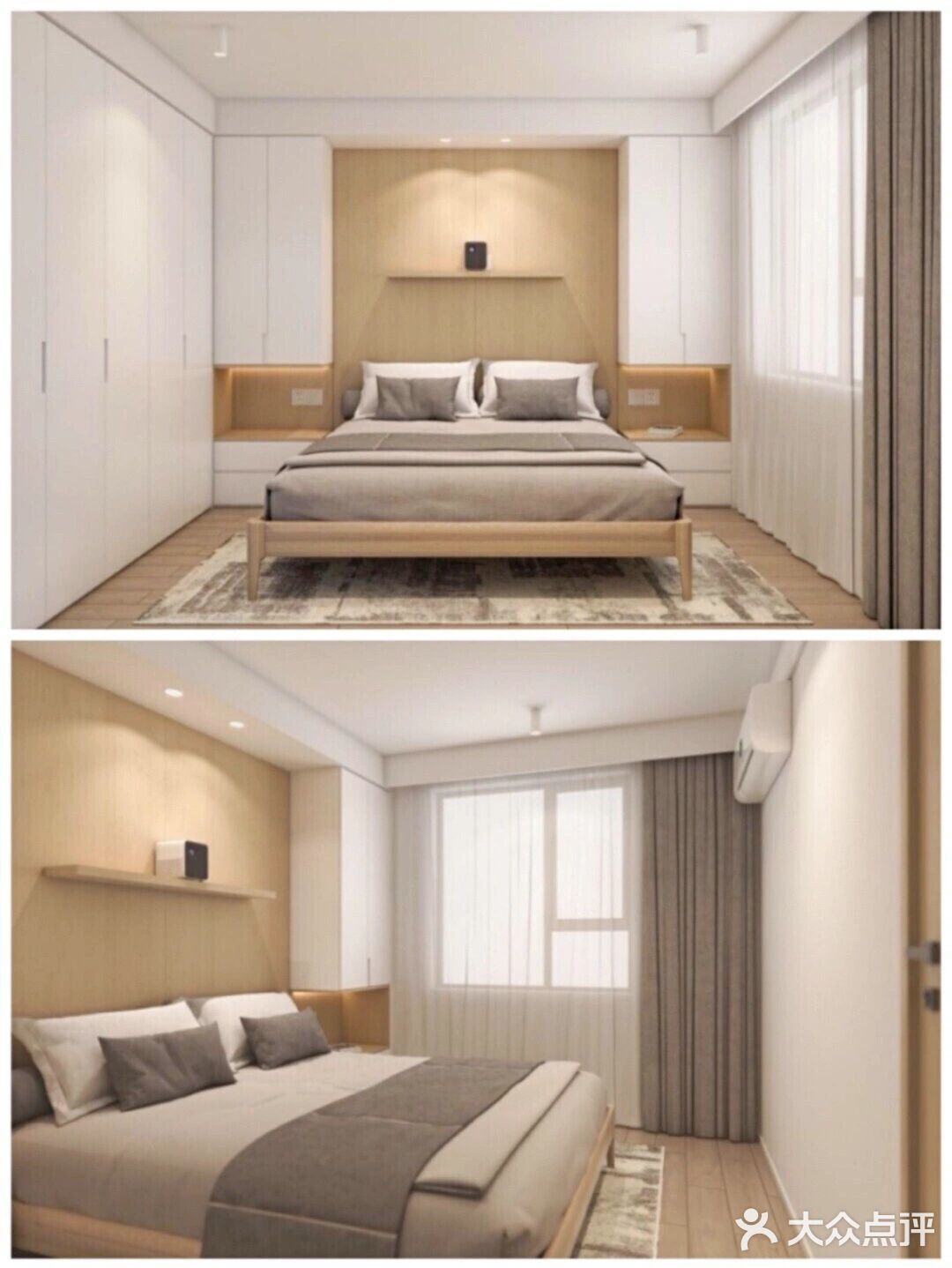 80㎡日系原木风🍂卡座设计拯救小户型餐厅