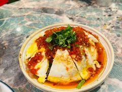 凉拌荷包蛋-浩海火燒雲傣家菜(芮欧百货店)