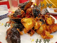 焦糖茄子牛肉粒-桃子餐厅·天津菜(红星路直营店)