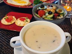 奶油蘑菇汤-小世界西餐厅(建国门店)