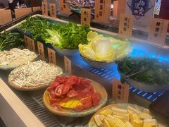 自助取餐区-空之介寿喜烧·和牛放题(恒隆广场店)