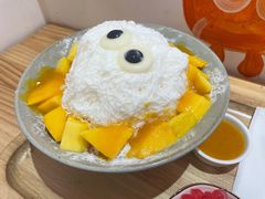 芒果椰奶绵绵冰-怪物的冰与火(天虹商场中山路店)