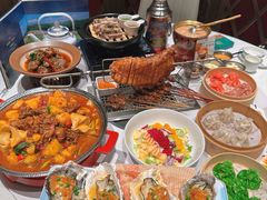 -百彦蒙古包·碳烤羊排·手抓羊肉(万江首店)