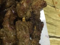 -劳动公园新疆人烤腰子