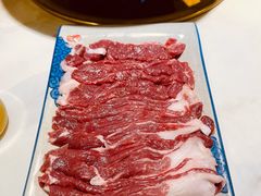手切苏尼特羊上脑芯-宣武小院涮肉(前门店)