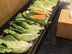 长过手臂的蔬菜盘-本家·添百客韩国料理(泰然店)