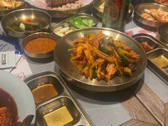-草家酱蟹炭火烤肉店(珲春南路一店)