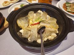 砂锅普宁豆酱焗黄鱼-汤城小厨•粤菜•靓汤(苏州街店)