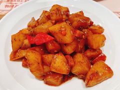 黑椒叉烧土豆丁-顺风汤馆·广府粤菜(江宸天街店)
