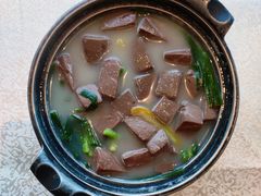 胡椒韭菜浸猪红-海皇食府(水都假日酒店店)