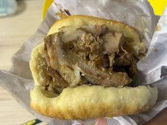 -京东一绝西海子西园烧饼夹肉