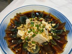 皮蛋拌豆腐-澎湖湾农家菜(八一路楚天府店)