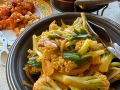 黑猪肉干锅菜花-砂锅居·始于1741(万丰路店)