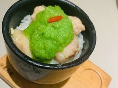 Mini青姜蓉鸡腿肉拌饭-蔡澜点心·粤菜(西单大悦城店)