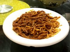 馓子牛肉-刘胖子家常菜·蹄花焖藕(兴业店)