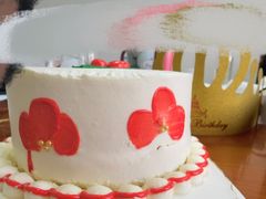 -咖咖熊蛋糕定制·英国蓝风车动物性淡奶油