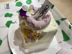 芋泥鲜奶蛋糕-PAOPAO Bakery&Café(港汇店)