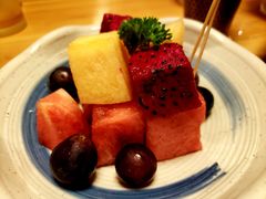 水果拼盘-王鼎精致料理铁板烧(世博源店)