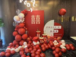点击看大图 -七月气球布置订婚·宝宝宴· 求婚·生日布置(二七万达店)