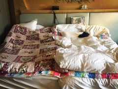 豪华海景双床房&nbsp;（拼在一起了）-青岛银沙滩温德姆至尊酒店