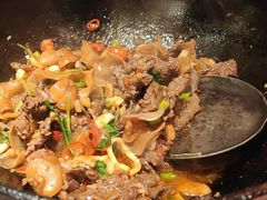 小炒黄牛肉-小隐人家(乐松店)