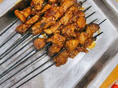 羊肉串-夏都地标马一刀烤肉美食城