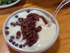 红豆白雪冰豆花-人和水上飘(第一家店)