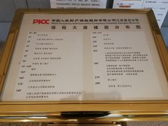 楼层分布图-江苏保险大厦宾馆(南京新街口德基广场店)