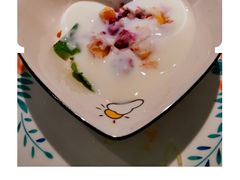 玛格丽特水果酸奶-蜜桃花开·中西融合菜E&W(南长街店)