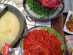 -热火朝天鲜切牛肉火锅(南强街巷店)