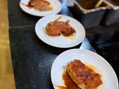 放着没人拿的鸡扒-粤海璇宫·木棉花高空旋转餐厅·聚会派对