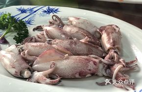 Steamed Small Squid