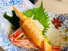 雪蟹刺身-蟹道乐(道顿堀本店)