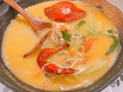 膏蟹汤面-十面欢腾·海鲜面·台式Bistro(长乐路店)