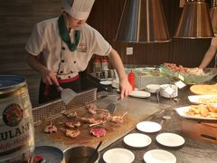 煎牛排羊排区-粤海酒店-旋转餐厅